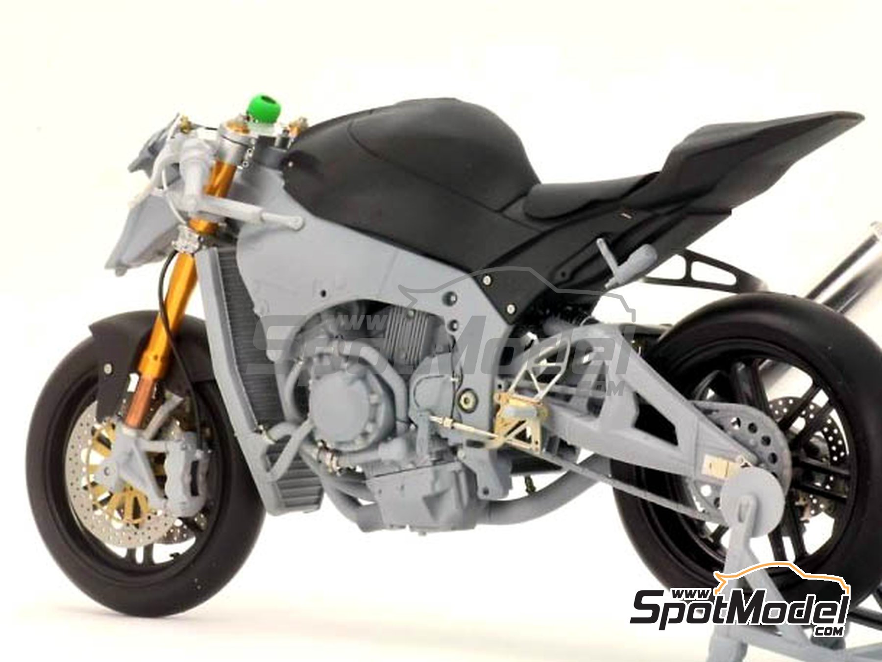 Kawasaki ZX-10R - 2011. Detail up set in 1/12 scale manufactured by Top  Studio (ref. TD23099)